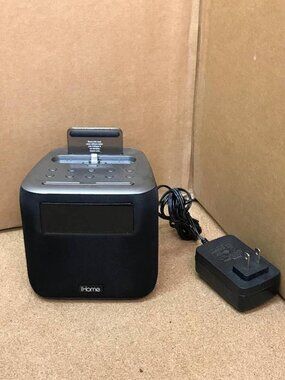 iHome iPhone Dock Alarm Clock Speaker Radio